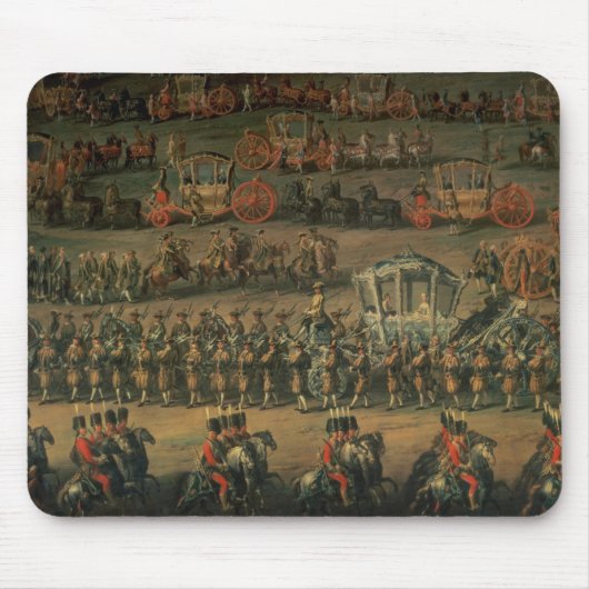 Die Ankunft von Isabella von Parma Mousepad (Vorne)