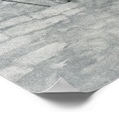 Die Ankunft von Stuyvesant in New Amsterdam Poster (Ecke)