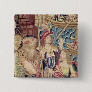Die Ankunft von Vasco da Gama in Calicut Button