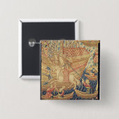 Die Ankunft von Vasco de Gama in Calicut Button (Vorne & Hinten)