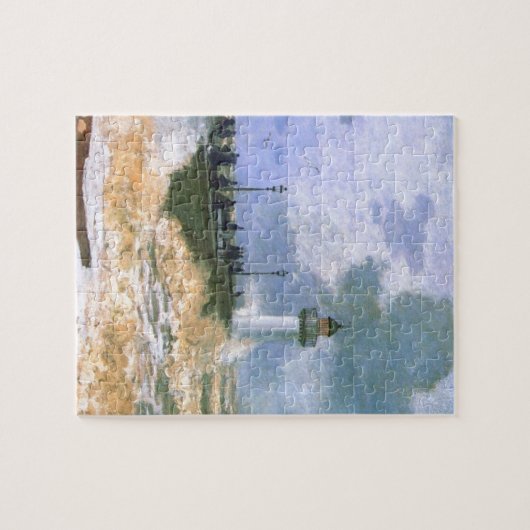 Die Anlegestelle bei Le Havre durch Claude Monet Puzzle (Horizontal)