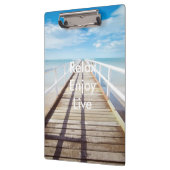 Die Anlegestelle Klemmbrett (Links)