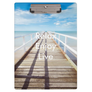 Die Anlegestelle Klemmbrett