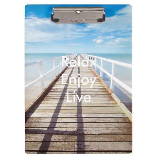 Die Anlegestelle Klemmbrett (Vorderseite)