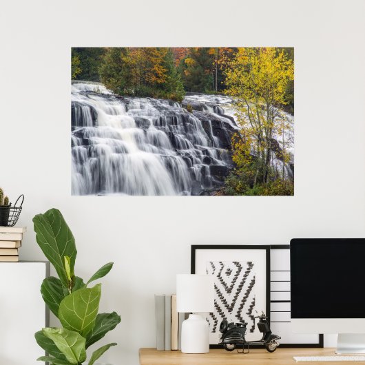 Die Anleihefälle im Herbst in der Nähe von Pauldin Poster (Heimbüro)