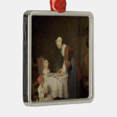 Die Anmut, 1740 Silbernes Ornament (Rechts)