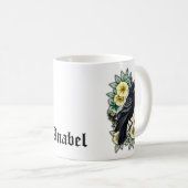 Die Anmut und Eleganz des Raves. Kaffeetasse (VorderseiteRechts)
