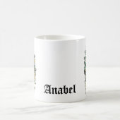 Die Anmut und Eleganz des Raves. Kaffeetasse (Mittel)