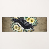 Die Anmut und Eleganz des Raves. Yogamatte (Rückseite (Horizontal))