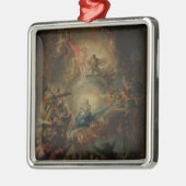 Die Annahme, c.1695 Silbernes Ornament (Links)