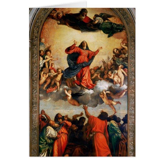 Die Annahme der Jungfrau, 1516-18 (Vorne)
