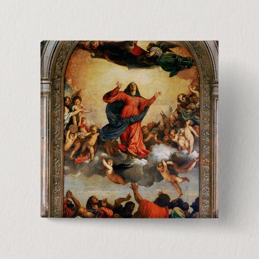 Die Annahme der Jungfrau, 1516-18 Button (Vorderseite)
