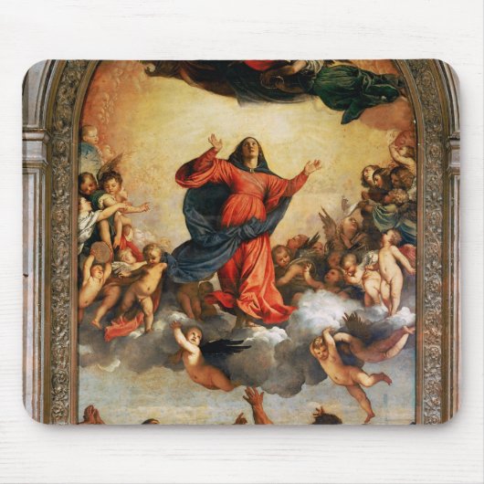 Die Annahme der Jungfrau, 1516-18 Mousepad (Vorne)