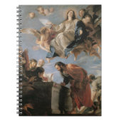 Die Annahme der Jungfrau, 1673 (Öl auf Leinwand) Notizblock (Vorderseite)