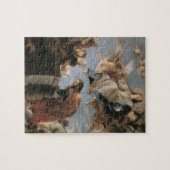 Die Annahme der Jungfrau, 1673 (Öl auf Leinwand) Puzzle (Horizontal)