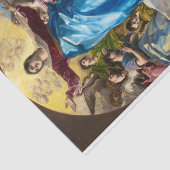 Die Annahme der Jungfrau durch El Greco Seidenpapier (Ausschnitt)