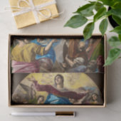 Die Annahme der Jungfrau durch El Greco Seidenpapier (Geschenk)