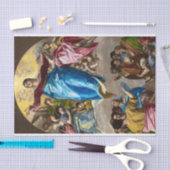 Die Annahme der Jungfrau durch El Greco Seidenpapier (Handwerk)