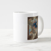 Die Annahme der Jungfrau Jumbo-Tasse (Vorderseite Rechts)