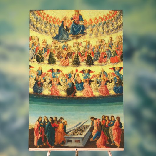 Die Annahme der Jungfrau Mary Acrylschild (Neutral)