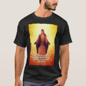 Die Annahme der Jungfrau Mary | Bibel Verse Black T-Shirt (Vorderseite)