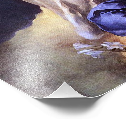 DIE ANNAHME DER JUNGFRAU MARY FOTODRUCK (Ecke)