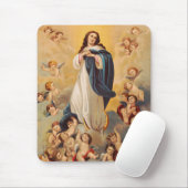 Die Annahme der Jungfrau Mary Mousepad (Mit Mouse)