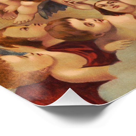 Die Annahme der Jungfrau Mary Poster (Ecke)