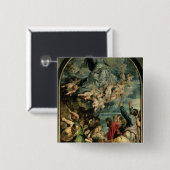 Die Annahme des JungfrauAltarpiece, 1611/14 Button (Vorne & Hinten)