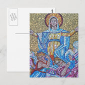 Die Annahme Postkarte (Vorne/Hinten)