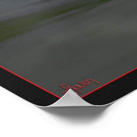 Die Anrufung. Poster (Ecke)