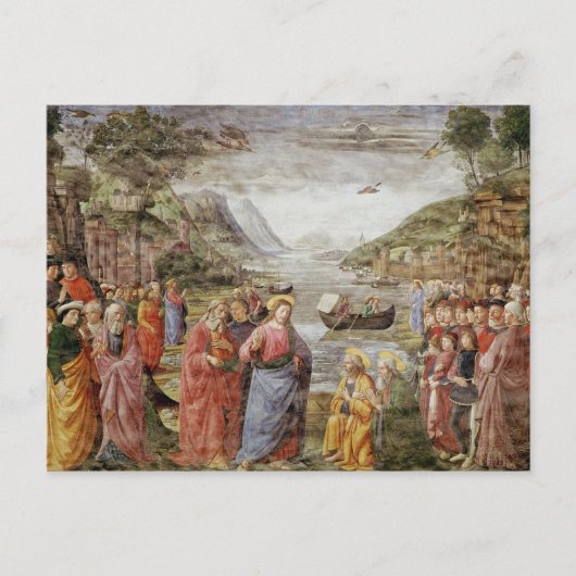 Die Anrufung von SS. Peter und Andrew, 1481 Postkarte (Vorderseite)