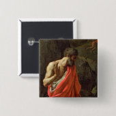 Die Ansammlung des Mannas, c.1637-9 Button (Vorne & Hinten)