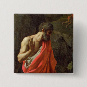 Die Ansammlung des Mannas, c.1637-9 Button