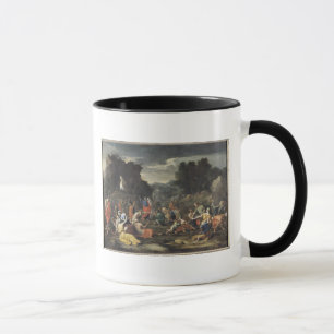 Die Ansammlung des Mannas, c.1637-9 Tasse