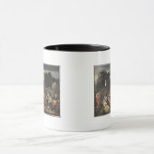 Die Ansammlung des Mannas, c.1637-9 Tasse (Zentrum)