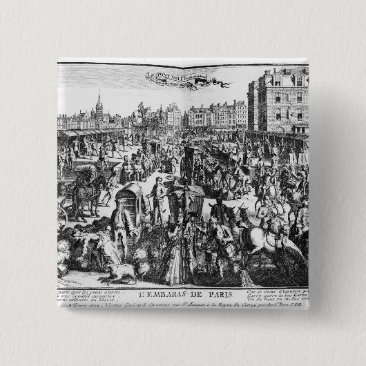 Die Ansammlung in Paris Button (Vorderseite)