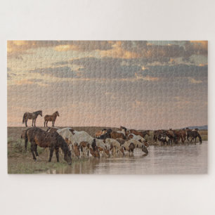 "Die Ansammlung" Jigsaw-Puzzle Puzzle