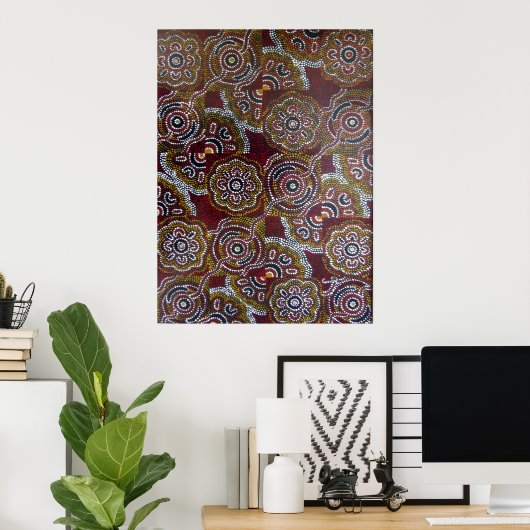 Die Ansammlung Poster (Heimbüro)