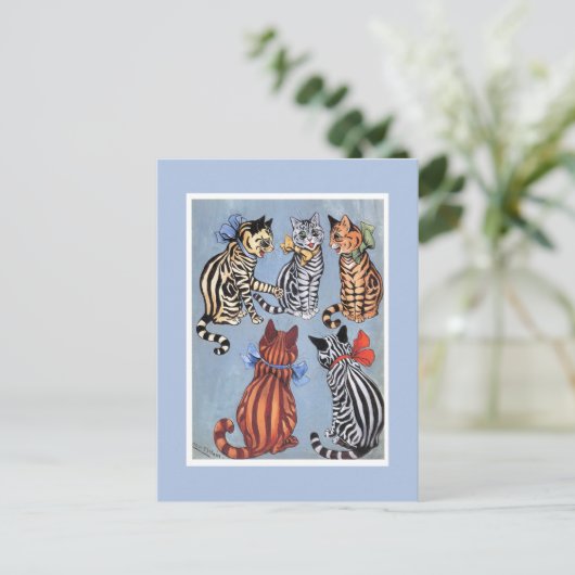 Die Ansammlung Postkarte (Stehend Vorderseite)