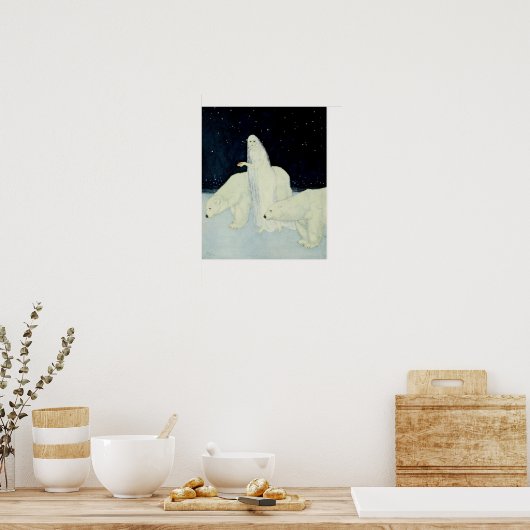 Die Ansammlung Snow Maiden brach die Herzen Poster (Küche)