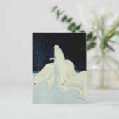 Die Ansammlung Snow Maiden brach die Herzen Postkarte (Stehend Vorderseite)