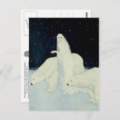 Die Ansammlung Snow Maiden brach die Herzen Postkarte (Vorne/Hinten)
