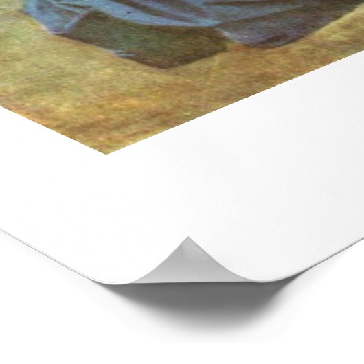 Die Ansammlung von Frederic Bazille Poster (Ecke)