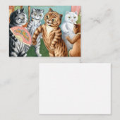 Die Ansammlung von Louis Wain Mitteilungskarte (Vorne/Hinten)