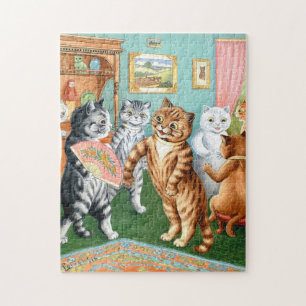 Die Ansammlung von Louis Wain Puzzle
