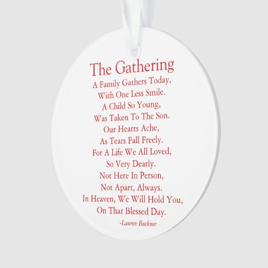 Die Ansammlungs-Verzierung Ornament (Vorderseite)