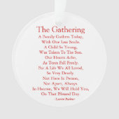 Die Ansammlungs-Verzierung Ornament (Vorderseite)