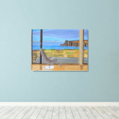 Die Ansicht von der Leinwand Window (Insitu (Holzboden))