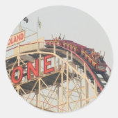 'Die Ansicht von oben' Aufkleber (Vorderseite)